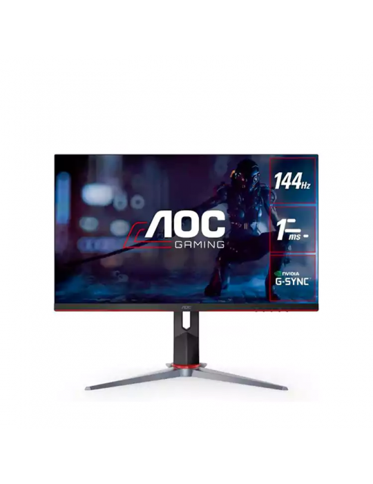  Monitors - AOC Frameless Gaming IPS Monitor-144Hz-27G2-1080P 1ms-27 inch FHD