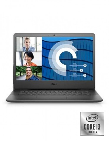 Dell Vostro 3401 i3-1005G1-4GB-1TB-Intel Graphics-14 Inch-DOS-Black