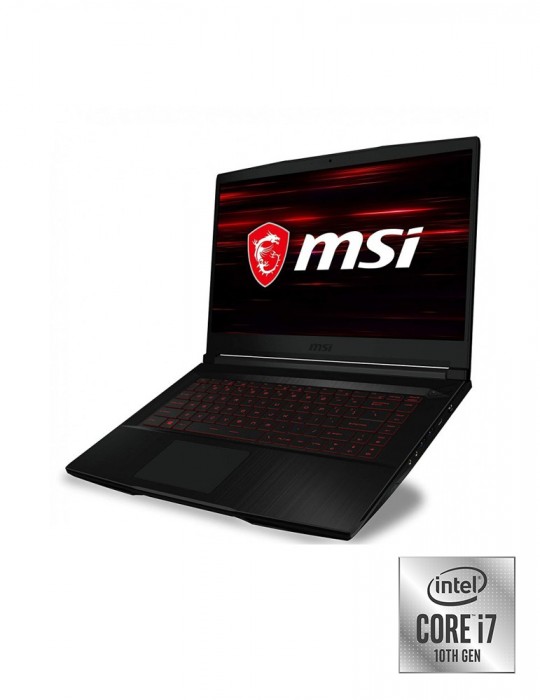  Laptop - msi GF63 Thin 10SCXR-Intel Core i7-10750H-8GB RAM-1TB-256 SSD-GTX1650 Max Q 4GB-DOS-15.6 FHD+Gaming Mouse+AVG