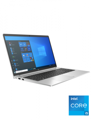 HP ProBook 450 G8 i5-1135G7-8GB-SSD 256GB-Intel Iris Xe Graphics-15.6 FHD-Win 11-Silver