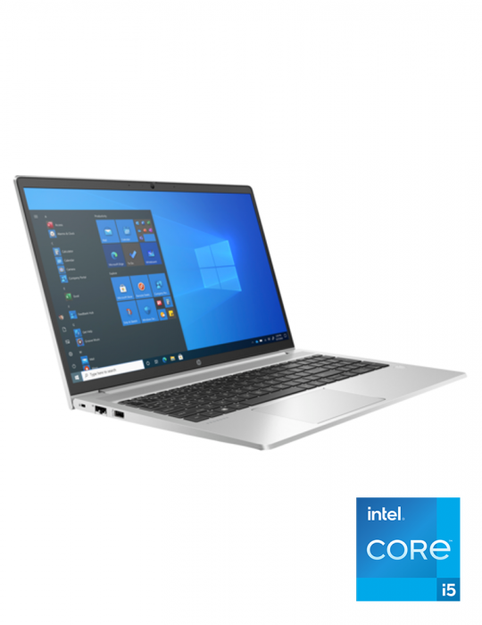  كمبيوتر محمول - HP ProBook 450 G8 i5-1135G7-8GB-SSD 256GB-MX450-2GB-15.6 FHD-Dos-Silver
