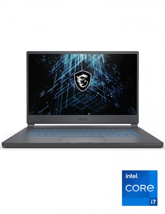  Laptop - msi Stealth 15M A11UEK-222 i7-11375H-16GB-SSD 1TB NVMe PCIe-RTX3060 Max-Q 6 6GB-15.6 FHD-144Hz-Win10+Gaming Mouse+AVG