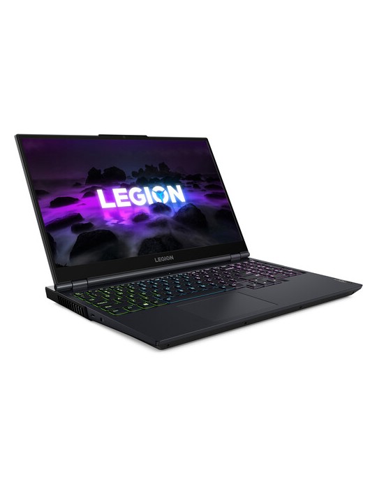  Laptop - Lenovo Legion 5 i7-11800H-16G-SSD 512GB-RTX3050Ti-4G-15.6 FHD-IPS 144Hz-DOS-Phantom Blue