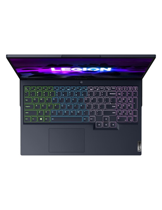  Laptop - Lenovo Legion 5 i7-11800H-16G-SSD 512GB-RTX3050Ti-4G-15.6 FHD-IPS 144Hz-DOS-Phantom Blue