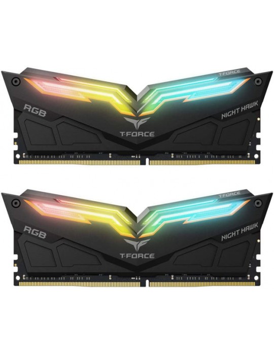  Ram - RAM Kit 32GB/3600 DDR4 (16GBx2) TEAM Night Hawk RGB