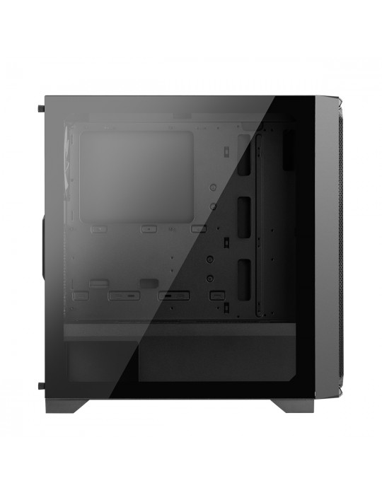  Computer Case - Case ABKONCORE H450X RGB 4 Fan+PSU 700W