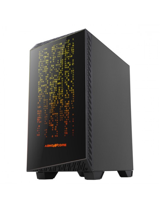  Computer Case - Case ABKONCORE T750G V2-RGB-1Fan
