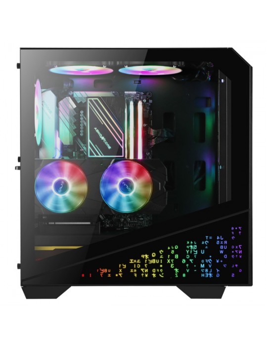  Computer Case - Case ABKONCORE T750G V2-RGB-1Fan