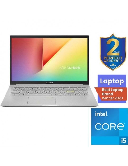  كمبيوتر محمول - Asus Vivobook 15 K513EP-BQ311T Intel® Core™ i5-1135G7-8GB-512GBSSD-NVIDIA® GeForce® MX330 2GB-15.6 FHD-Win10-Tr