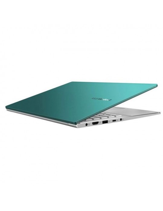  Laptop - Asus S533EQ-BN277T Intel Core i7-1165G7-16GB-512GBSSD-NVIDIA GeForce MX 350 2GB-15.6 FHD-Win10-Gaia Green