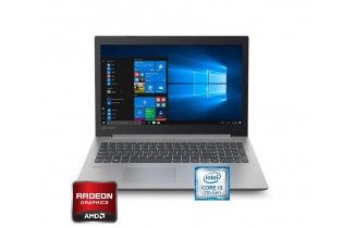  Laptop - Lenovo Ideapad 330-15.6"-Intel Core i3-7020U-4GB RAM DDR4-HDD 1TB-VGA AMD 530-2GB-Free DOS-Platinum Grey