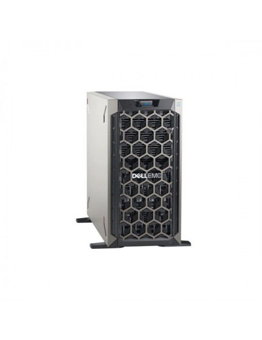  Server - Server DELL T340 Intel Xeon E-2226G-8GB-1.2TB-SAS-Hot-plug HDD-DVD-PERC H330 RAID Controller-3Yrs warranty