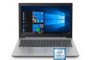  Laptop - Lenovo Ideapad 330-15.6"-Intel Core i3-7020U 2.30 GHz-4GB RAM DDR4-1TB HDD-VGA Intel HD-Free DOS-Platinum Grey