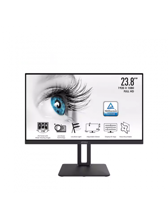  الصفحة الرئيسية - Monitor MSI PRO MP242P Eye Care 23.8-inch-75Hz FHD