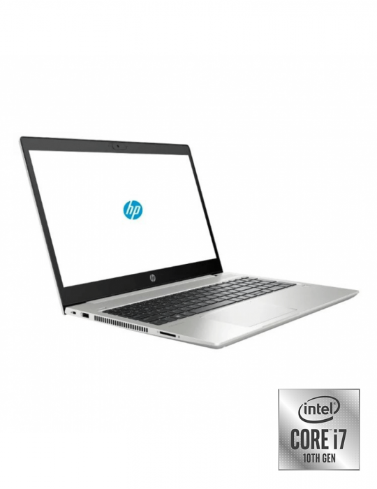 Laptop - HP ProBook 450-G7 i7-10510U-8GB-1TB-MX250-2GB-FPR-15.6 HD-Dos-Silver-Carry Case