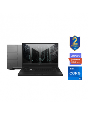 ASUS TUF Dash F15 FX516PM-HN024T I7-11370H-16GB-SSD 1TB-RTX 3060-6GB-15.6 FHD 144Hz-Win10-Eclips Gray-Gaming Mouse
