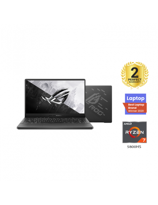  Laptop - ASUS ROG Zephyrus G14 GA401QC-HZ113T AMD R7-5800HS-16GB RAM-512GB SSD-RTX 3050 4G-14 FHD 144Hz-Win10