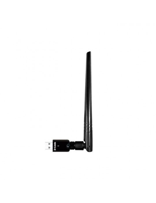  Networking - D-Link AC1200 Dual Band USB 3.0 Adapter with External Antenna DWA-185