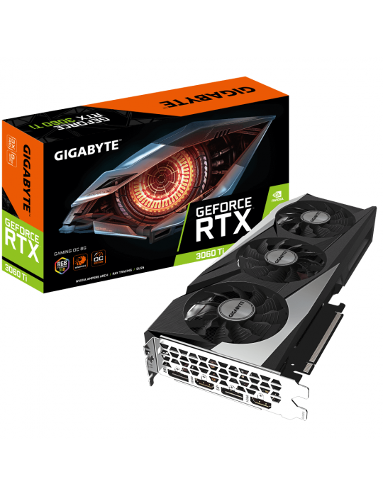 VGA - VGA GIGABYTE™ GeForce RTX™ 3060 Ti GAMING OC 8G