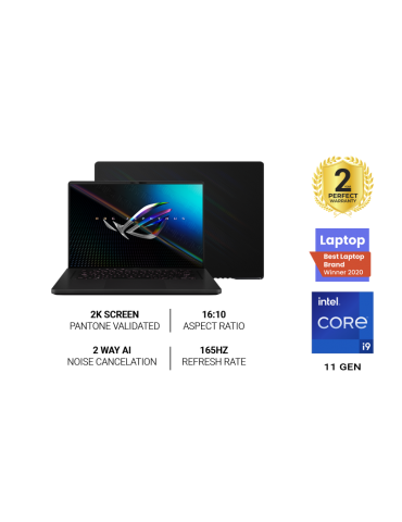 Asus ROG Zephyrus M16 GU603HR-KR083T I9-11900H-16GB-SSD 2TB-RTX3070 8GB-16 inch WUXGA 144Hz-Win10-Black-Gaming Mouse+AVG