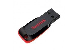  فلاش ميمورى - Flash Memory 16 GB SanDisk (Cruzer Blade) Black