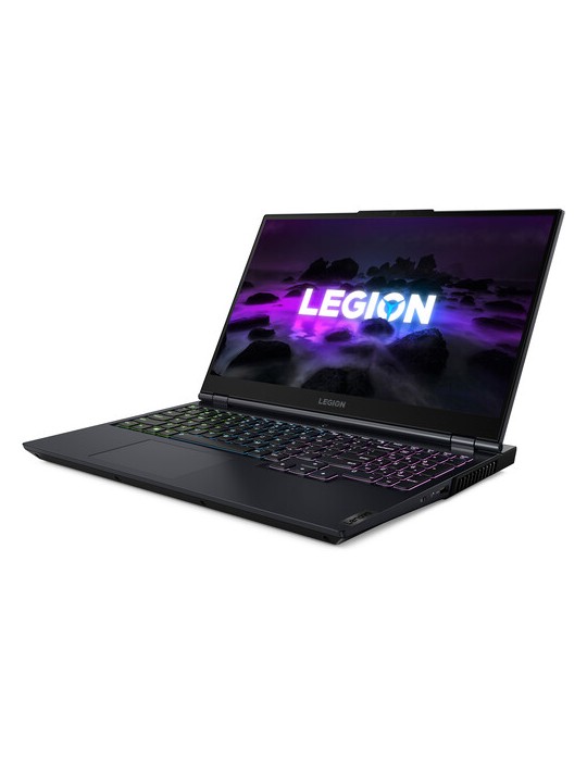  Laptop - Lenovo Legion 5 i7-11800H-16G-SSD 512GB-RTX3050Ti-4G-15.6 FHD-IPS 144Hz-DOS-Phantom Blue