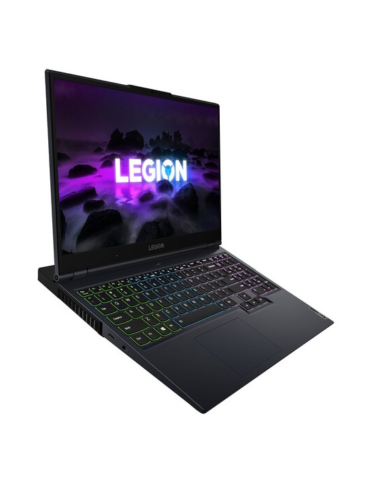  Laptop - Lenovo Legion 5 i7-11800H-16G-SSD 512GB-RTX3050Ti-4G-15.6 FHD-IPS 144Hz-DOS-Phantom Blue